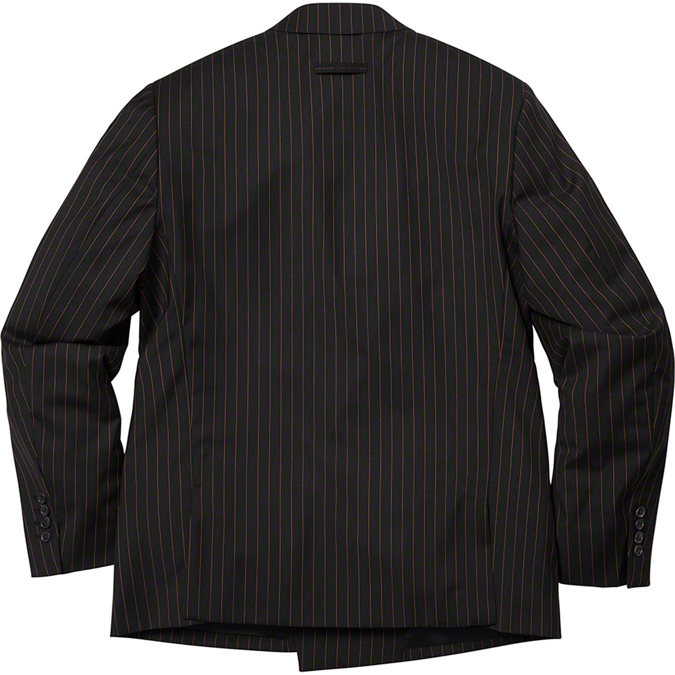 Supreme®/Jean Paul Gaultier® Pinstripe Double Breasted Blazer view 4
